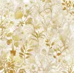 apliques pegatinas adhesivas impermeables para scrapbooking motivos floral 5cms por 50 unidades doradas 6