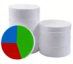 base espuma plast telgopor cilindrica medida 15x15x2 5cms por unidad 0