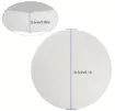 base espuma plast telgopor cilindrica medida 15x15x2 5cms por unidad 1