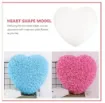 corazon telgopor espuma plast 10x10x4 5cms por unidad 2