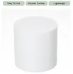base espuma plast telgopor cilindrica medida 10x10x10cms por unidad 1