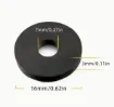 imanes ceramicos circular medida 16x3mms orificio 7mms por 5 unidades 1