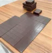 imanes flexibles adhesivo cuadrado medida 15x1mm por 40 unidades 1