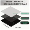 imanes flexibles adhesivo cuadrado medida 15x1mm por 40 unidades 2