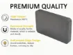 set imanes ceramicos rectangulares 20x10x5mms por 6 unidades 4