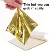 hojas para dorado la hoja pan oro 9x9cms por 100 unidades 4