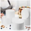 base espuma plast telgopor cilindrica medida 10x10x10cms por unidad 4