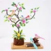 pajarito decorativo mini colorido medida 7x1 5cms por unidad varios colores 0