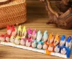 pajarito decorativo mini colorido medida 7x1 5cms por unidad varios colores 1
