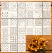 plantilla patrones bordado sashiko 12 7x12 7cms varios motivos por unidad 0