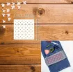 plantilla patrones bordado sashiko 12 7x12 7cms varios motivos por unidad 1