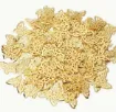 confetti apliques metalicos mariposa calada medida 21x17mms color dorado x25 unidades 0