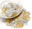 confetti apliques metalicos mariposa calada medida 21x17mms color dorado x25 unidades 2
