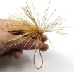 borlas hilo seda 8cms lurex paquete 10 unidades color oro dorado 4