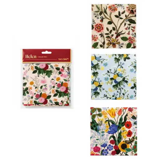 papel para origami fantasia ibi craft 80grs medida 15x15cms x20 hojas 5 motivos 0