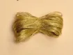cinta metalizada lurex saten brillante 10mms por 10mts color oro dorado 0
