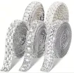 cinta piedras strass imitacion medida 45cms varios motivos 0