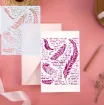 stencil plantilla 25x20cms modelo caligrafia plumas 3