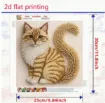 set pintura diamantes art gem 5d lamina 25x25cms modelo gato 1