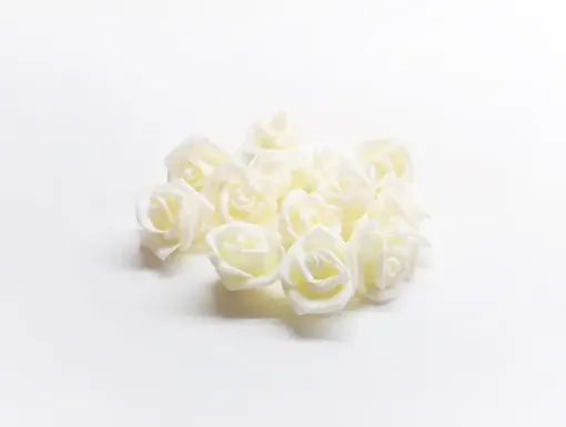 rosa foam goma eva 3 5cms paquete 12 unidades color marfil 0