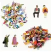 figuras humanas resina abs para maquetas escala 1 75 24mms por 25 unidades pintados 0