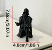 pieza impresion 3d abs modelo portalapices dark vader medida 48x55x78mms color negro 0