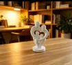 pieza impresion 3d abs modelo familia x4 moderna medida 55x40x95mms color blanco 1