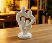pieza impresion 3d abs modelo familia x4 moderna medida 55x40x95mms color blanco 2
