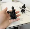 pieza impresion 3d abs modelo portalapices dark vader medida 48x55x78mms color negro 3
