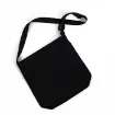 bolso lona bandolera asa para pintar 35x35x10cms color negro 0