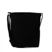 bolso lona bandolera asa para pintar 35x35x10cms color negro 1
