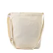 bolso lona bandolera asa para pintar 35x35x10cms color crudo 0