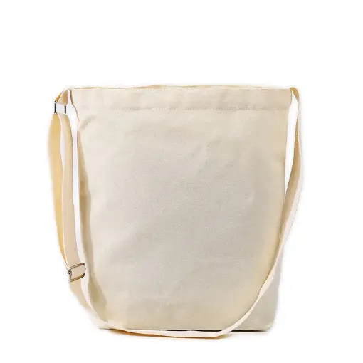bolso lona bandolera asa para pintar 35x35x10cms color crudo 0