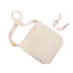 bolso lona bandolera asa para pintar 35x35x10cms color crudo 1