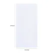 stickers adhesivos pvc impermeables plancha 22x10cms motivo letras mayusculas blanco 0