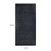 stickers adhesivos pvc impermeables plancha 22x10cms motivo letras minusculas numeros negro 0