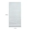 stickers adhesivos pvc impermeables plancha 22x10cms motivo numeros plata 0