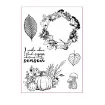 set sellos silicona plancha 21x15cms modelo season otono 0