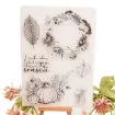 set sellos silicona plancha 21x15cms modelo season otono 1