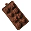 molde silicona grado alimenticio para chocolate masas jabones resina epoxi 19x10cms insectos x8 0