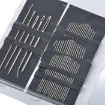 set 55 agujas para costura kf 635 50 agujas cortas silver eye 5 agujas jumbo largas 1