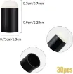 esponja para dedo aplicadora tinta scrapbooking 30x15mms set x5 unidades color negro 3