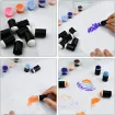 esponja para dedo aplicadora tinta scrapbooking 30x15mms set x5 unidades color negro 6