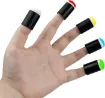 esponja para dedo aplicadora tinta scrapbooking 30x15mms set x5 unidades color negro 8