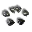 dijes acero inoxidable modelo corazon labrado 15x13x4 5mms bisagra x5 unidades color plata 0
