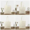 bolsa lona lienzo 100 algodon asa para pintar 36x31cms 1