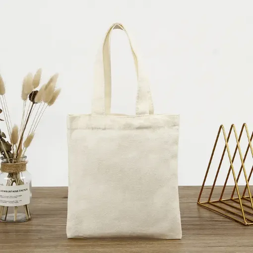 bolsa lona lienzo 100 algodon asa para pintar 45x37cms 0