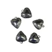 dijes acero inoxidable modelo corazon labrado 15x13x4 5mms bisagra x5 unidades color plata 3