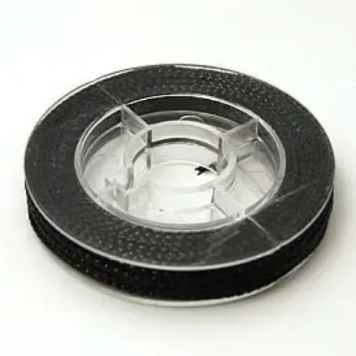 hilo trenzado metalizado para bijouterie 0 6mms carretel 10mts por unidad color negro 0