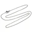 cadena acero inoxidable eslabon 2x1 8x0 5mms medida 50cms broche color niquel por unidad 0